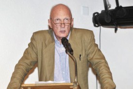 L’idée de relancer un journal dans la région d’Orbe est née, sur les bancs du Grand Conseil, entre deux députés socialistes du Nord vaudois, Denis-Olivier Maillefer, de Valeyres-sous-Rances (ici en photo), et Jean-Claude Piguet, de Sainte-Croix. Tout deux sont encore au Conseil d’administration. © Michel Duperrex