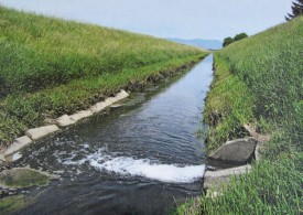 Une portion du tracé du Canal d’Entreroches, vers la STEP de Chavornay. DR