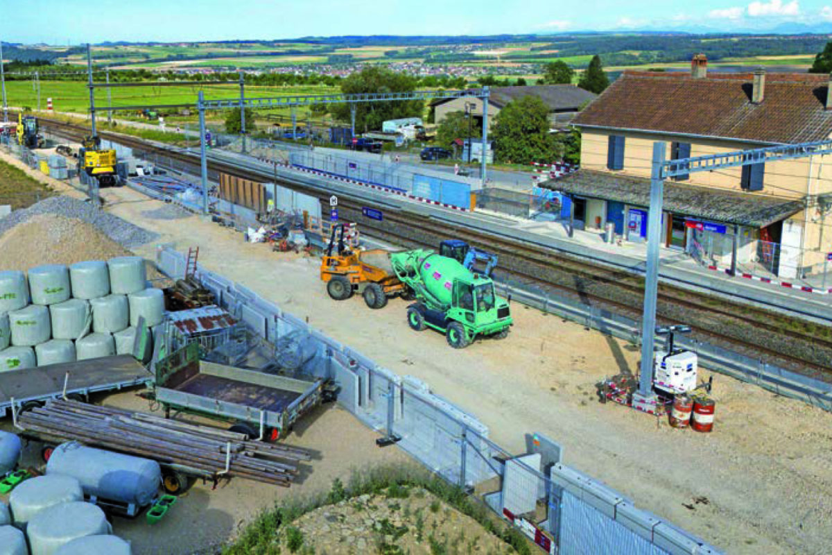 La gare d’Arnex mise aux normes