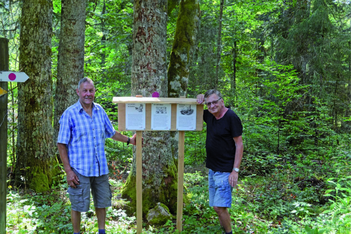 Un nouveau sentier didactique