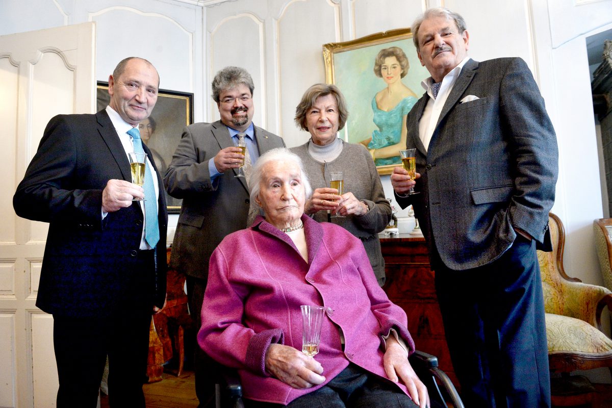 La doyenne du canton fête ses 108 ans