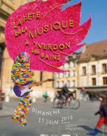 La Fête de la Musique à Yverdon dimanche 21 juin. DR