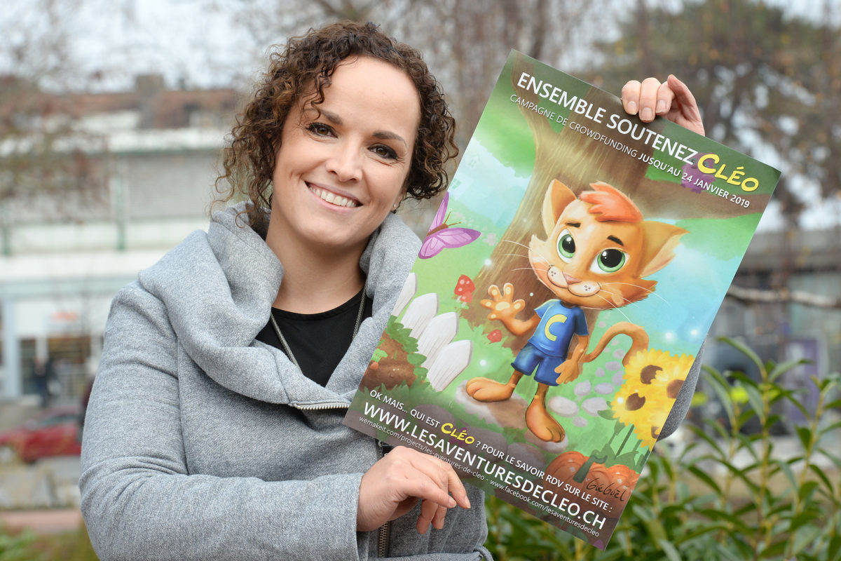 Une mascotte locale pour les enfants