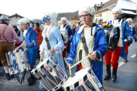 Les Tambours de Vallorbe ont terminé premier du Nord vaudois. © Michel Duperrex