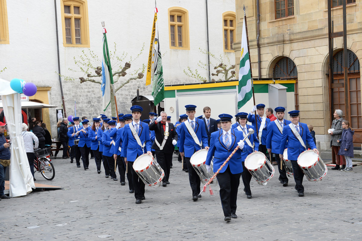 Centenaire, la fanfare voit l’avenir en bleu