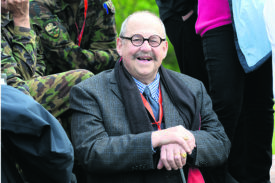 «Quand je suis arrivé, en janvier 1979, il y avait 30 cm de neige, je ne savais pas où je mettais les pieds. Mais après, je me réjouissais d’aller y travailler», confie Henri P. Monod, premier commandant de la place d’armes de Chamblon, ravi d’y revenir. @ Michel Duperrex