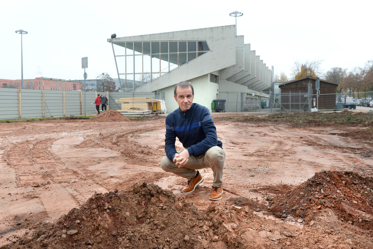 La der du «vieux» stade municipal