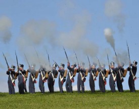 Les salves des milices vaudoises étaient indissociables de l’événement.