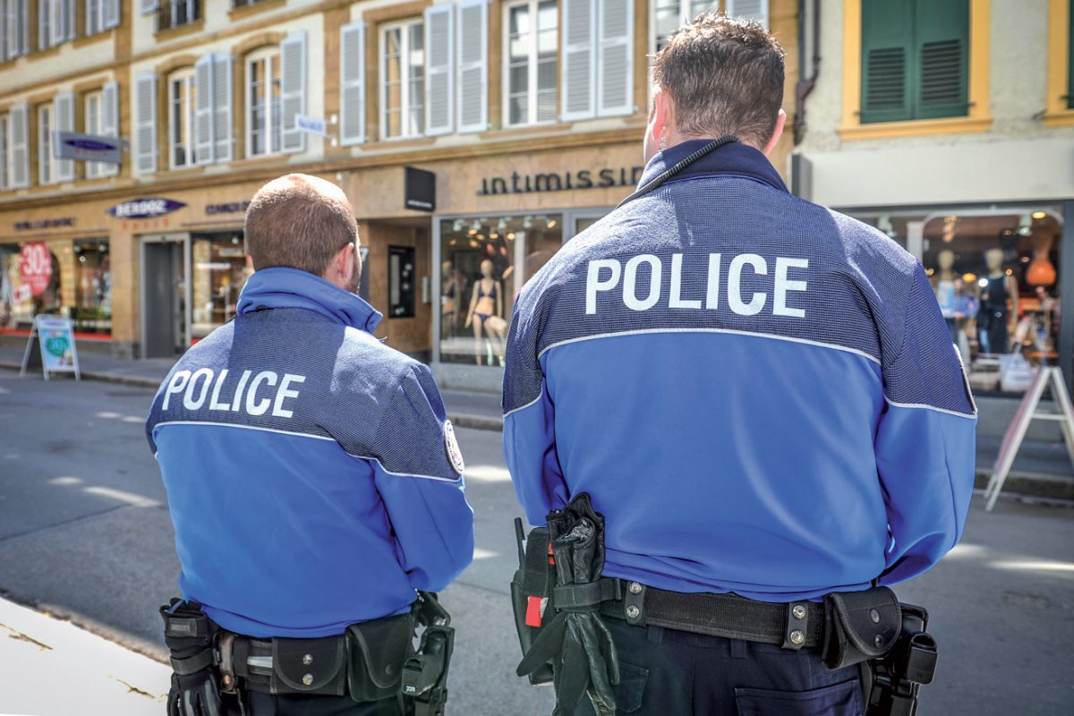 Présence policière accrue au centre