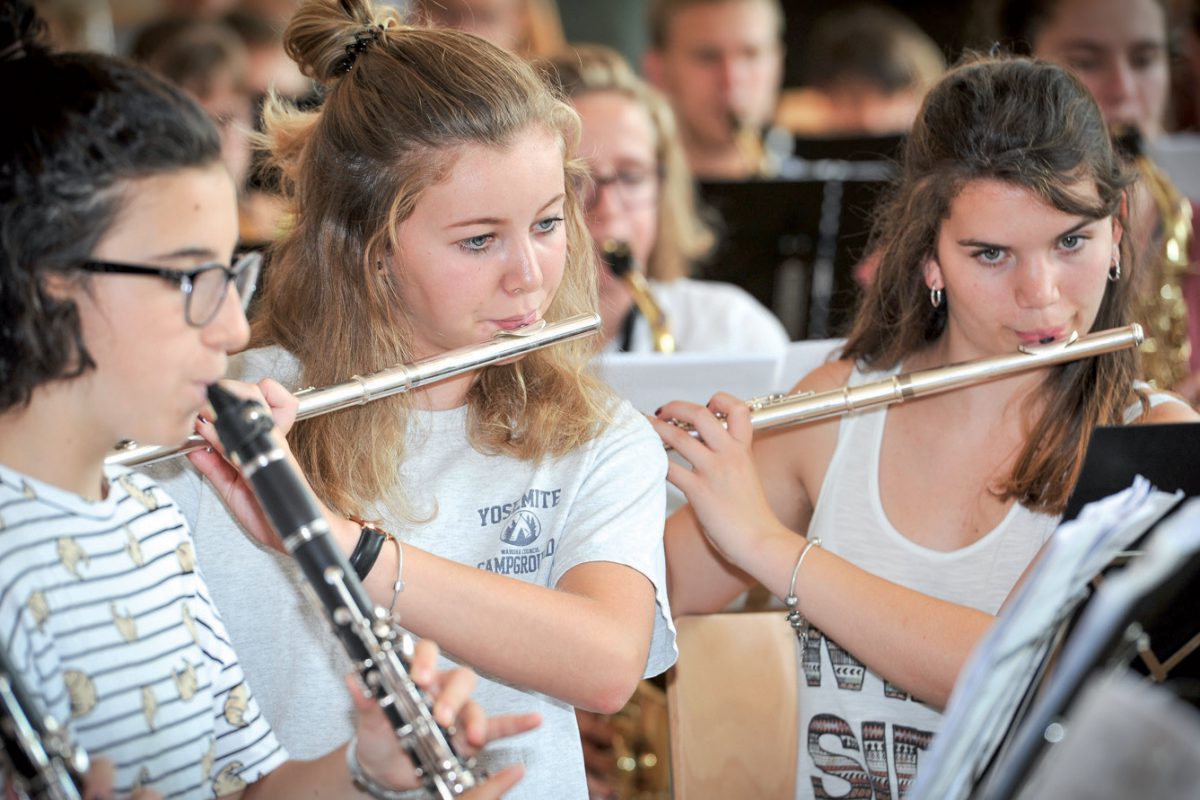 107 jeunes réunis autour de la musique