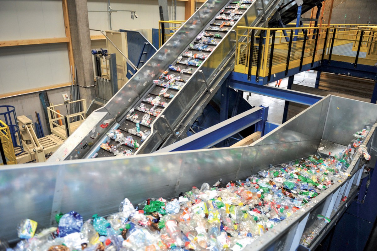 Le centre de tri des plastiques de Cand-Landi a été inauguré hier