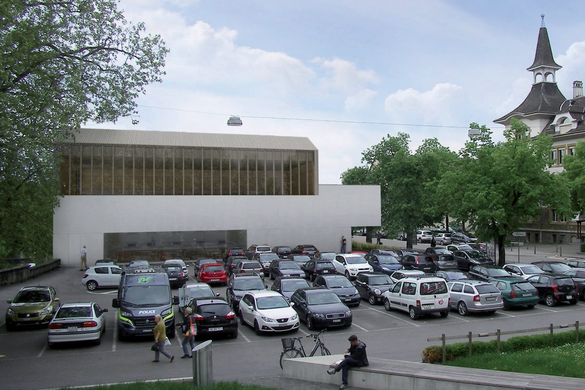 Un palais du sport à la rue Pestalozzi