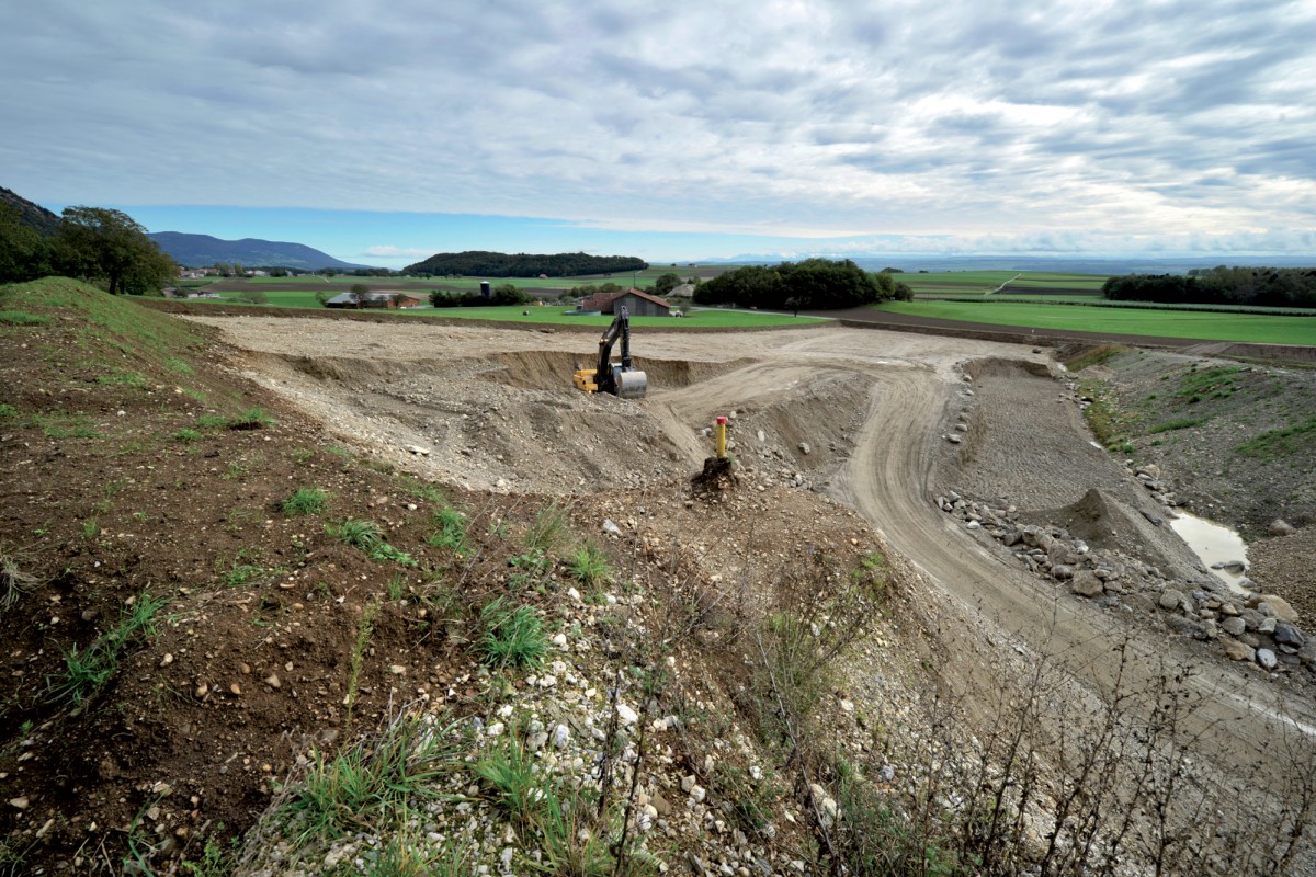 L’extension de la gravière passe la rampe