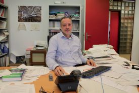 Eric Taillard, président de l’association des professeurs, se fait l’écho du mécontentement de certains membres du corps professoral. ©Ludovic Pillonel