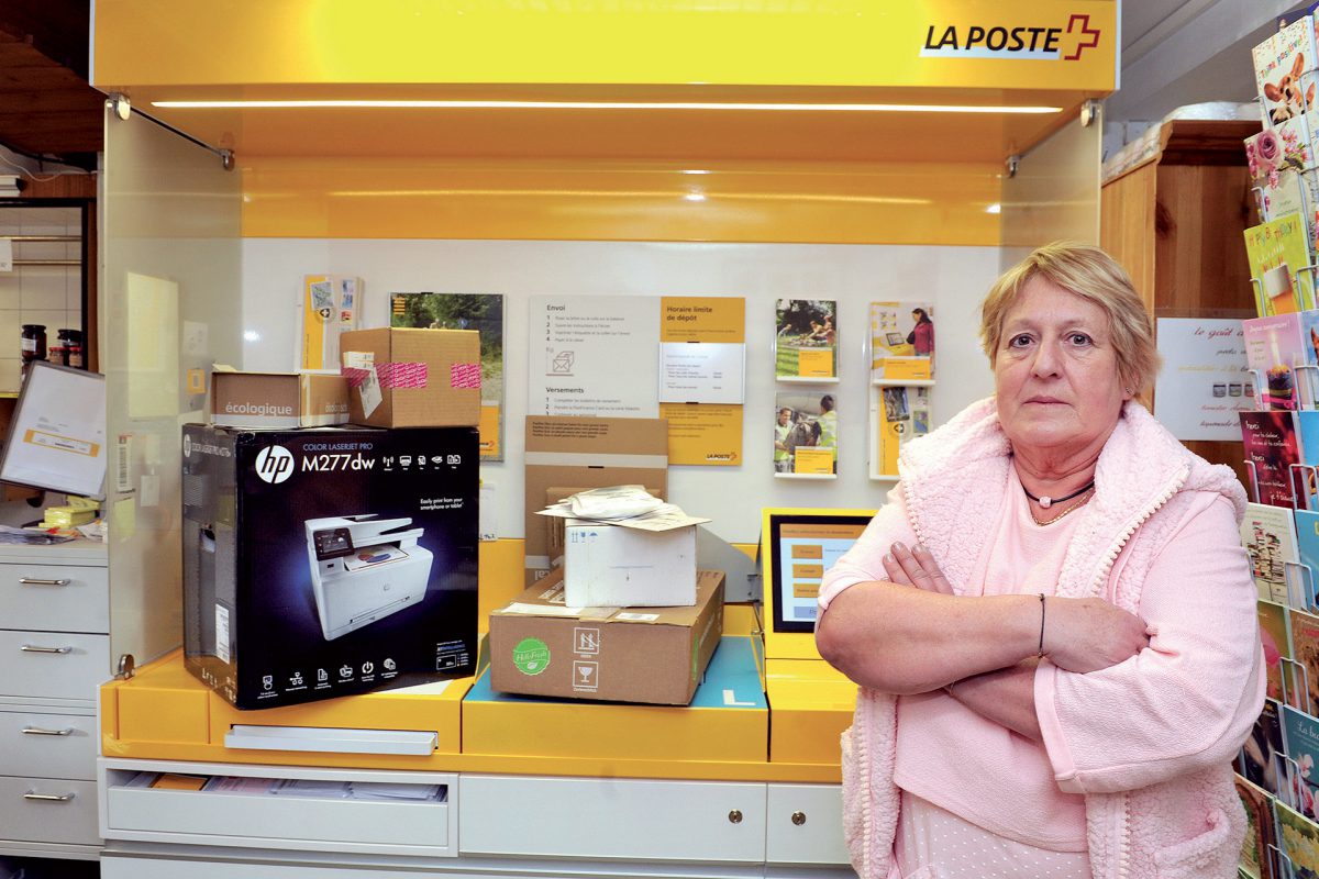 Cauchemar postal dans une épicerie