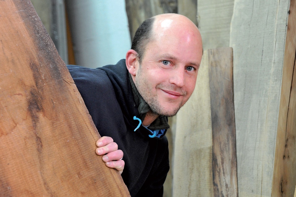 Il a dédié toute sa science à l’art de façonner le bois
