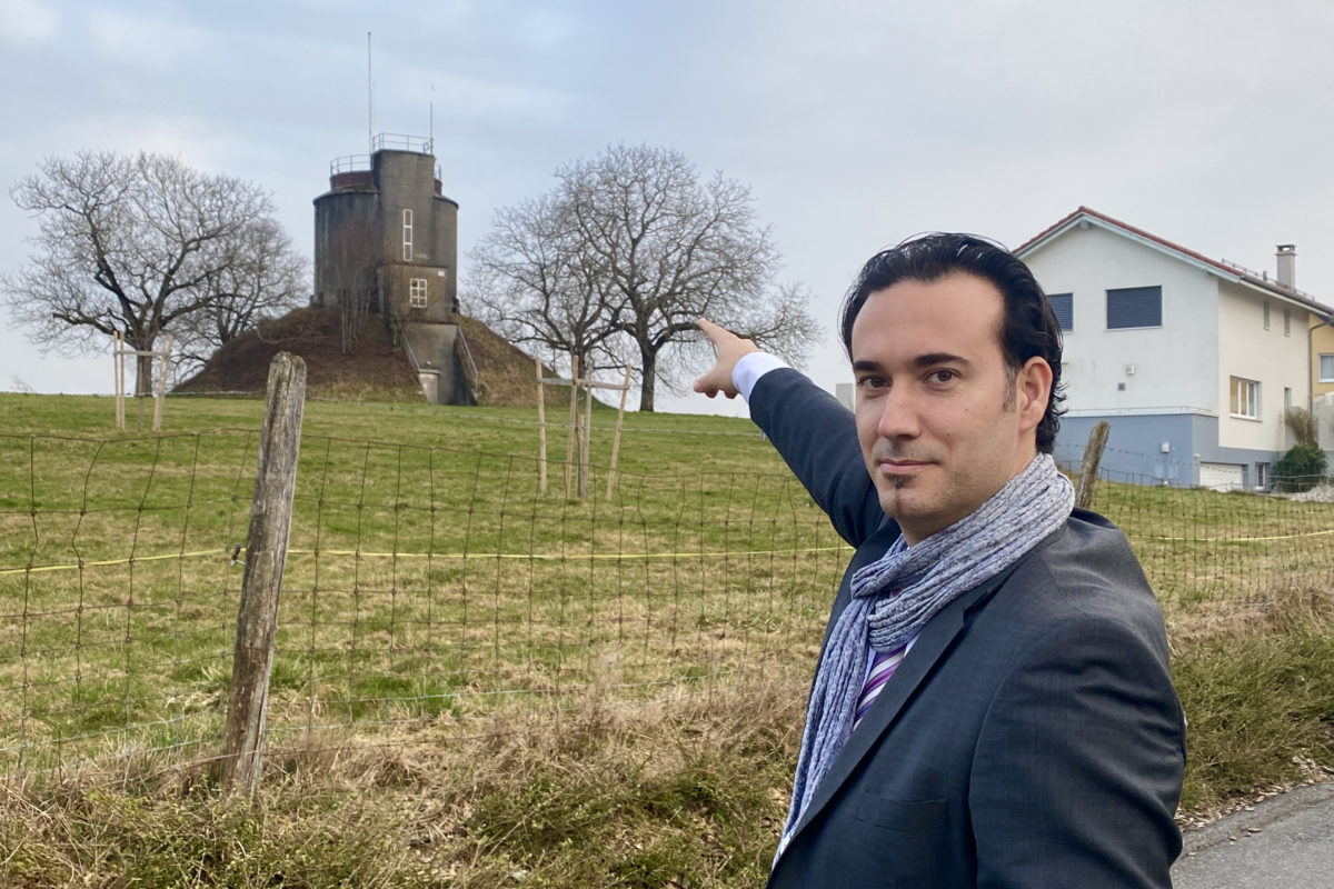 Ils ne veulent pas d’une antenne sur le château d’eau