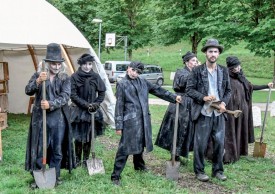 Le spectacle «Shakespeare Caravane», de la compagnie des ArtPenteurs, a été très apprécié. ©Pierre Blanchard