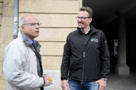 Luiz De Souza et Guido Roelfstra n’ont pas manqué de rester fair-play. © Nadine Jacquet
