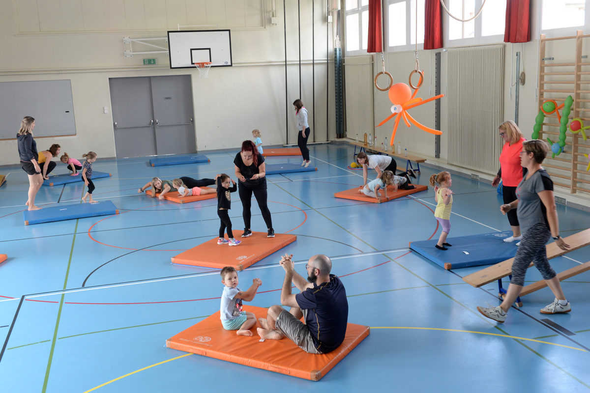 Les petits gymnastes pas tous logés à la même enseigne