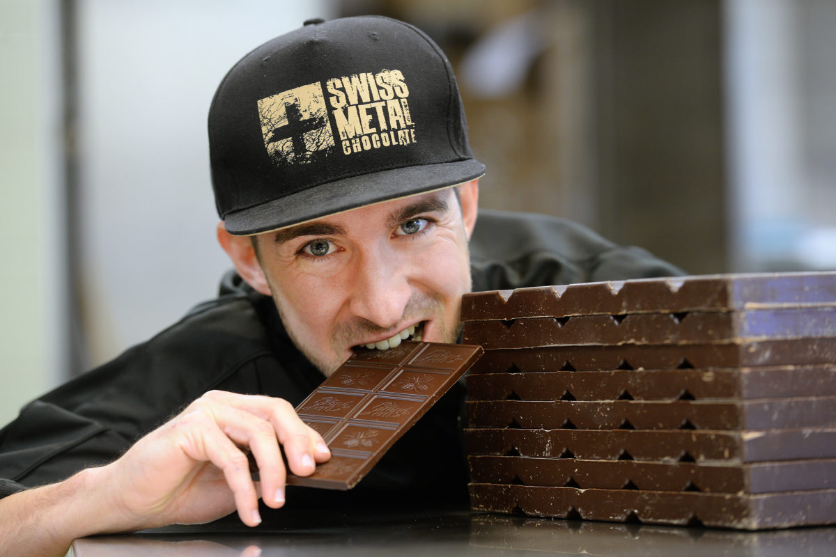 Michaël Randin, le chocolatier qui décoiffe
