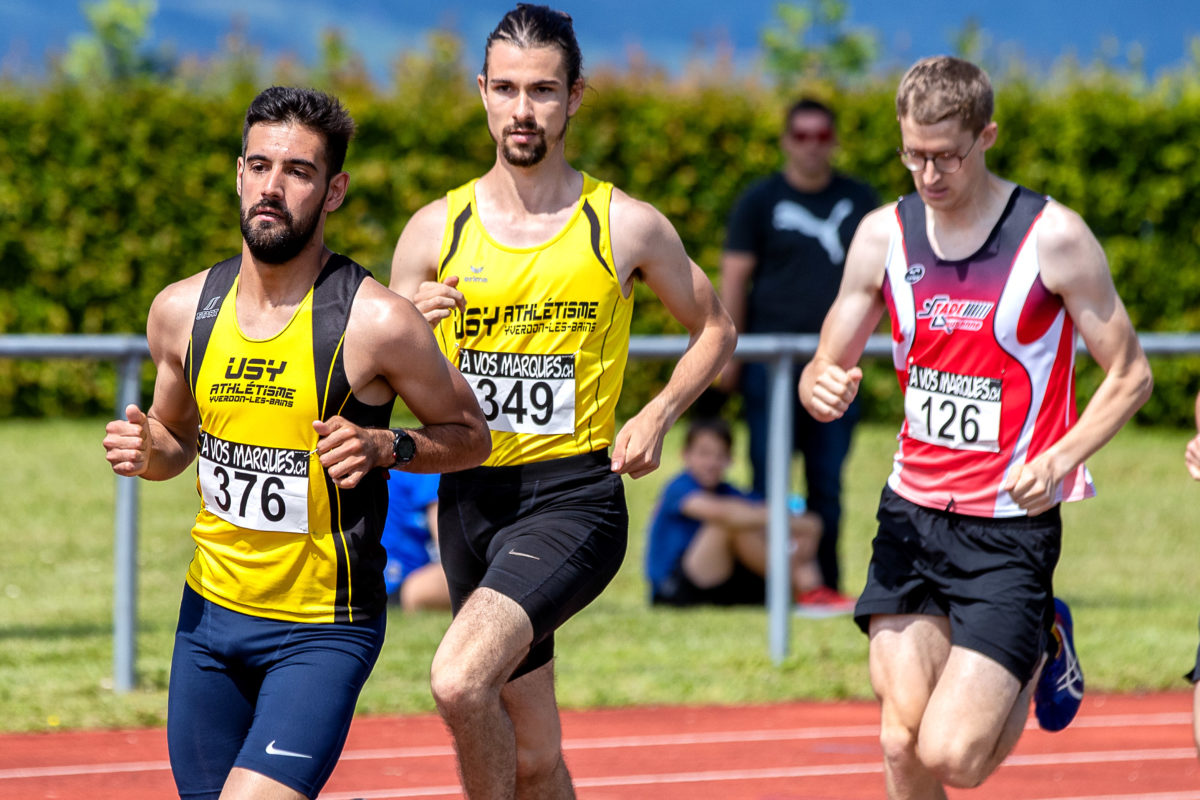 Timo Roth et émile Durussel en force sur 1500 m