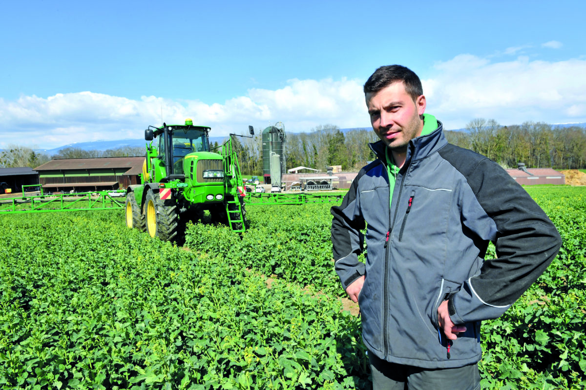 Cet agriculteur a diminué de moitié son utilisation de phytos