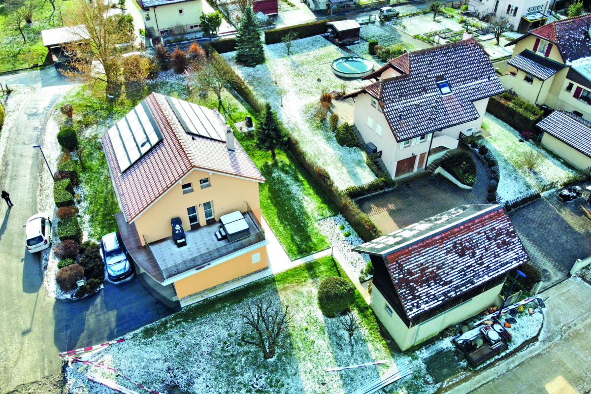 Une maison classique muée Minergie