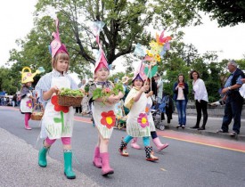 Pas moins de 36 classes ont participé au cortège organisé, hier. © Nadine Jacquet