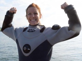 Emmanuelle Giuliacci se réjouit de pouvoir raconter à ses petits-enfants qu’elle était la première femme à travailler à la brigade du lac.