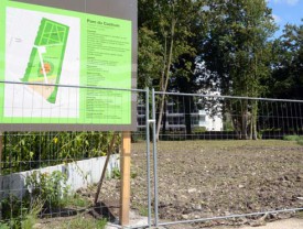 Le Parc Piguet, actuellement en travaux, ouvrira à la fin de l’année.