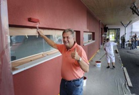 Didier Lombardet, municipal de Chavornay en charge des écoles et des bâtiments.