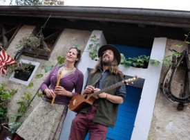 Le duo Abadélo a contribué à animer la manifestation.