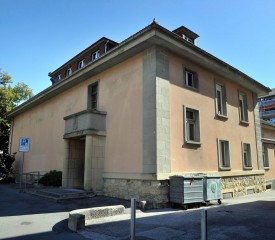 La salle de gymnastique située à la rue Pestalozzi devrait être détruite d’ici à fin 2014 et être remplacée par une nouvelle. © Michel Duperrex