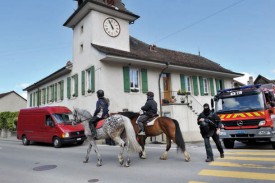 Les hommes du DARD avaient été appelés en renfort. © Michel Duperrex -a