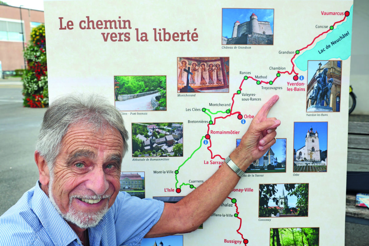 Retracer le passé à travers le sentier