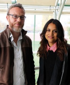 Francisco Klauser et Silvana Pedrozo, les initiateurs du projet. © Agathe Seppey