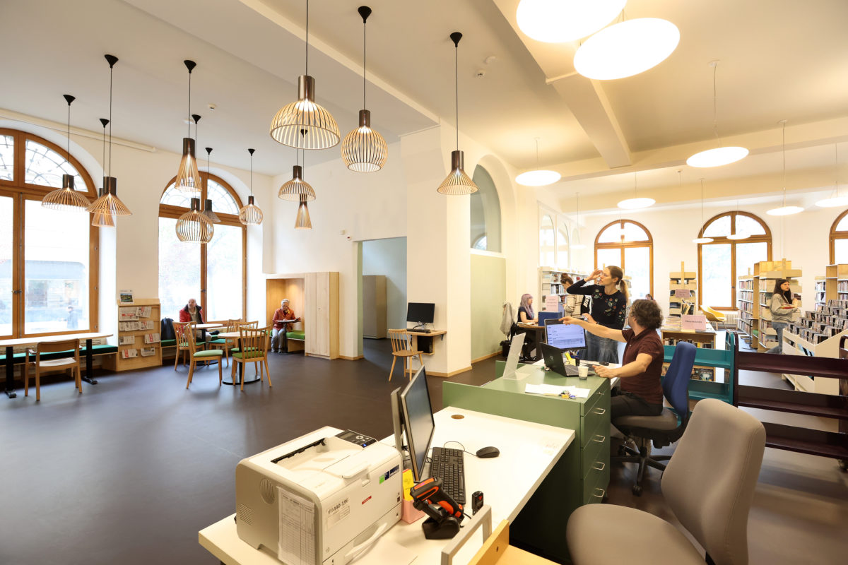 La bibliothèque fait peau neuve