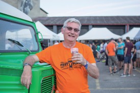 Mark Borden, organisateur de FestYmalt, ne cachait pas son plaisir. © Simon Gabioud