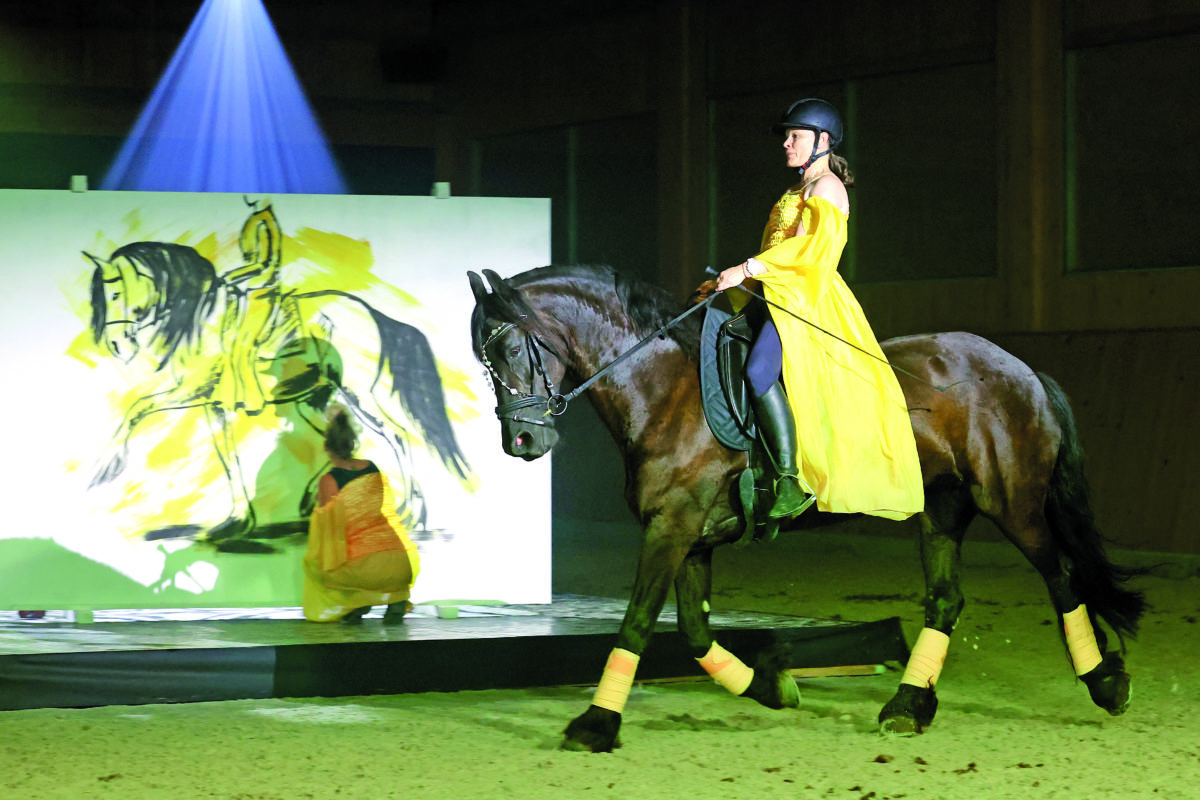 Quand artistes et chevaux ne font qu’un
