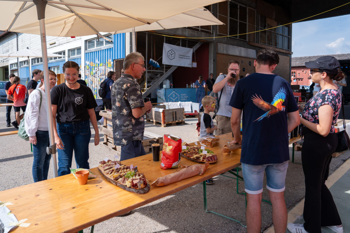 Les jeunes d’Yverdon en fête