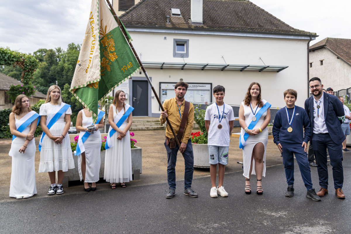Les Fusiliers en plein centre