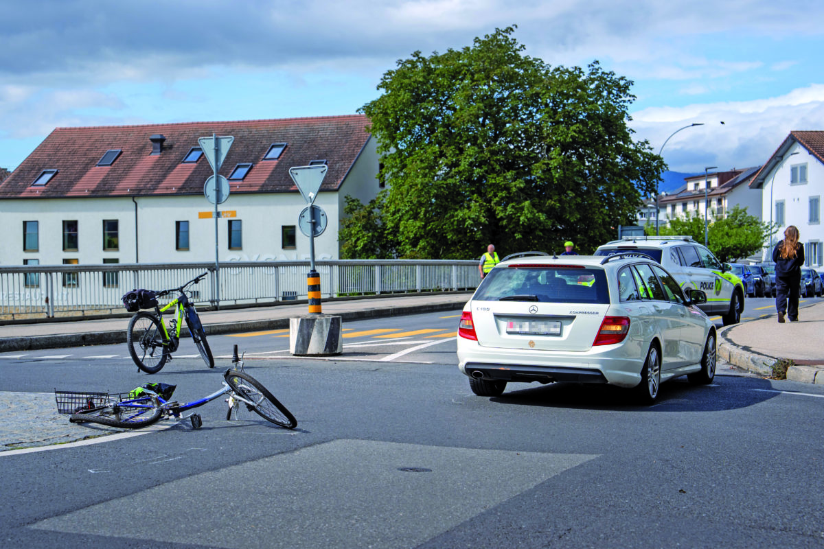 Une cycliste très grièvement blessée