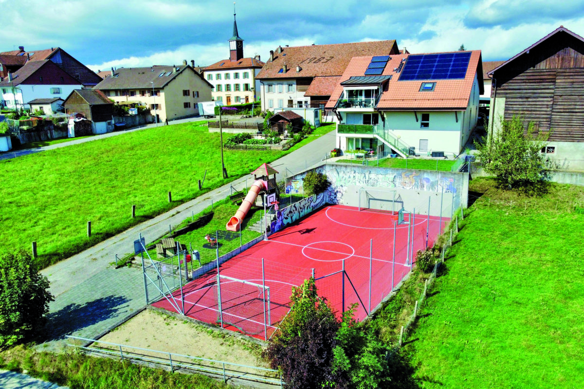 Nouvelle place de jeux