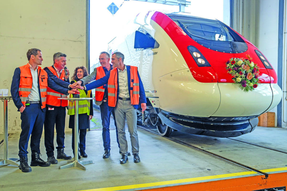 Les Intercity remis à neuf à Yverdon