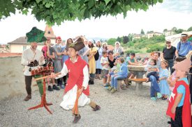 Maître Albertus et Phylacius (Petit Grimoire) ont capté l’attention du public. ©Carole Alkabes