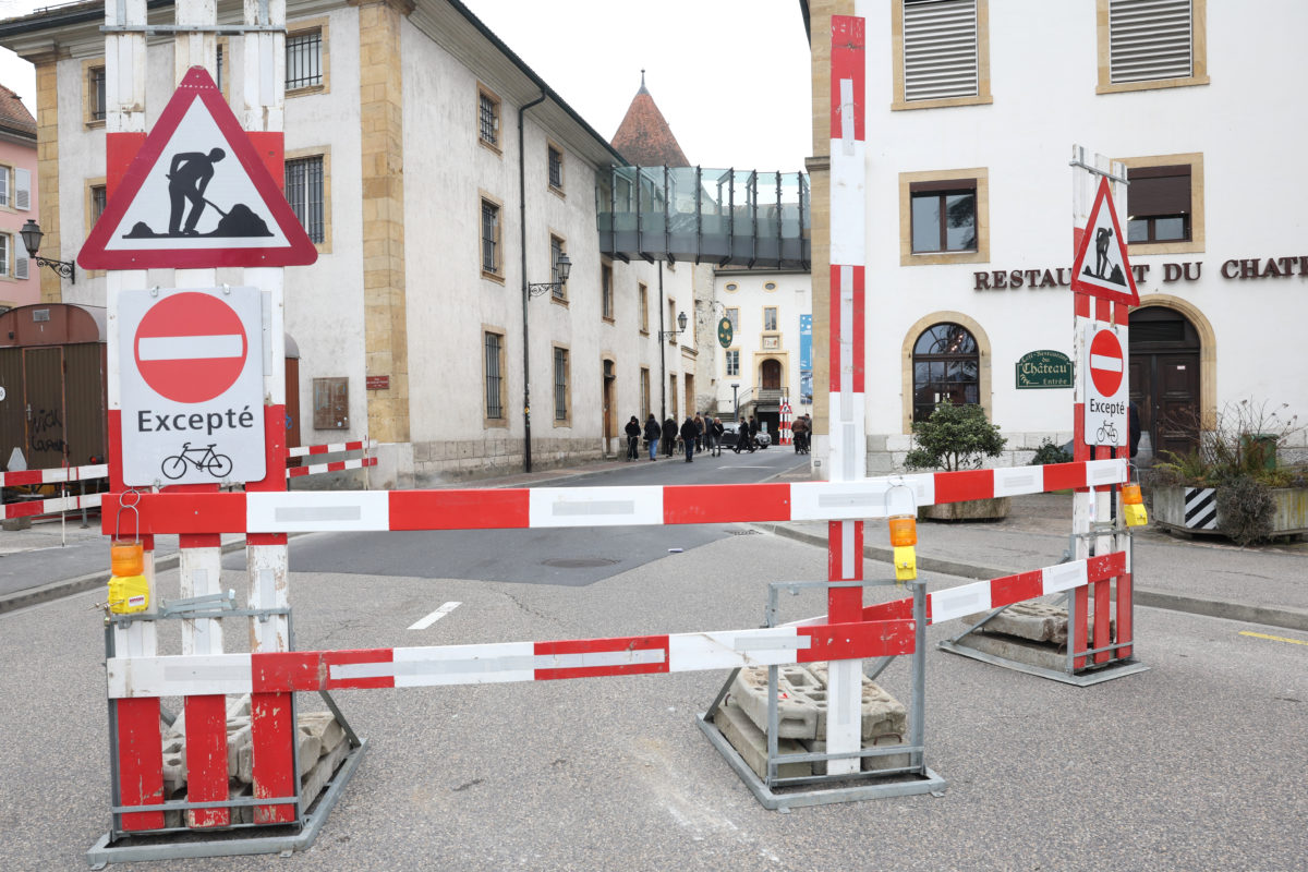 Début du sens unique