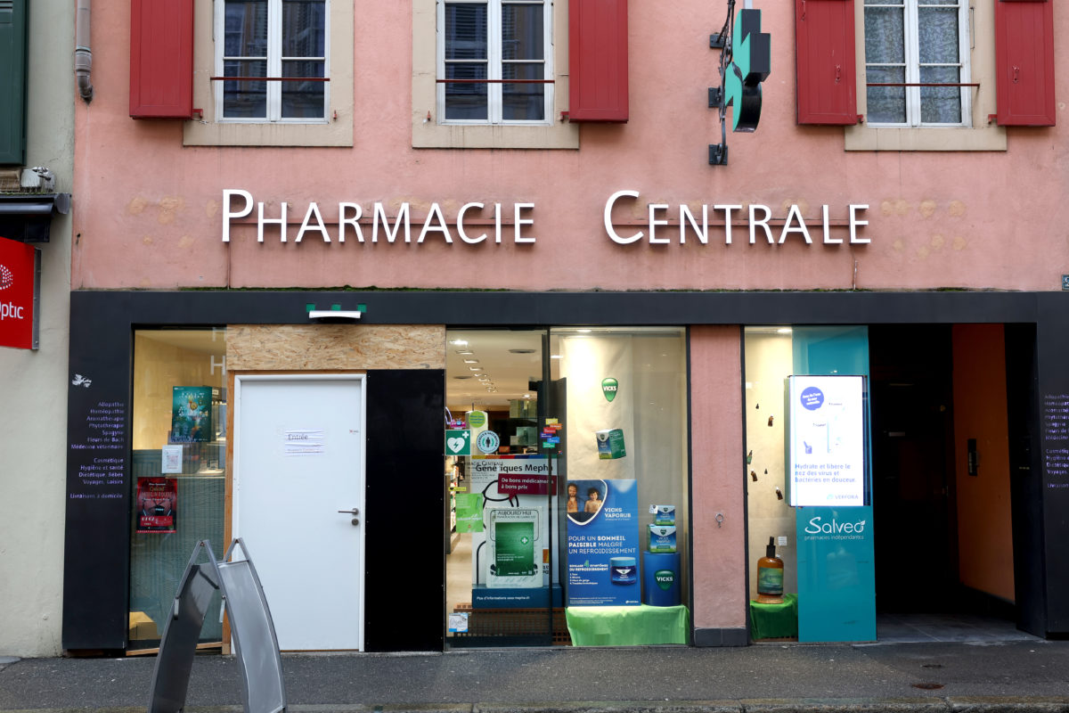Cambriolages en série à la pharmacie