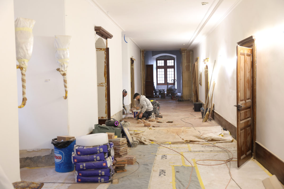 Château de Grandson: quid de l’avancement des travaux?