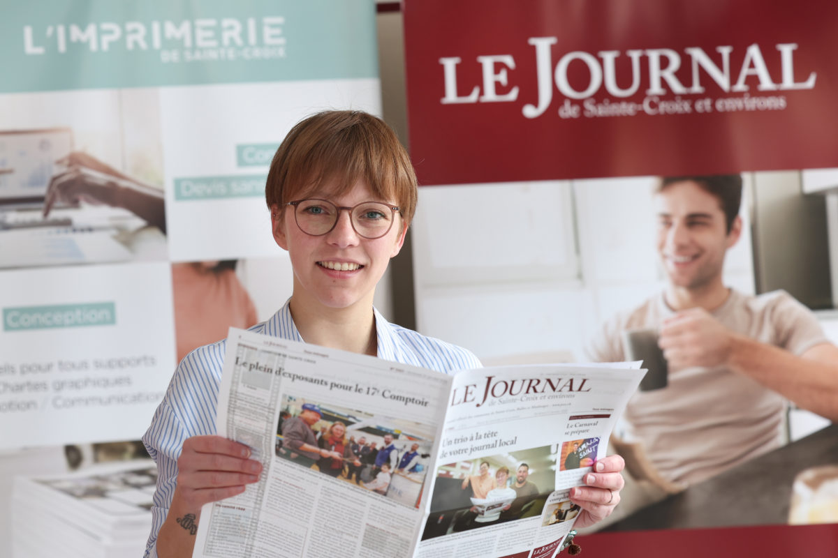 Syndique à la tête du journal local